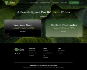 The Garden of Great Ideas