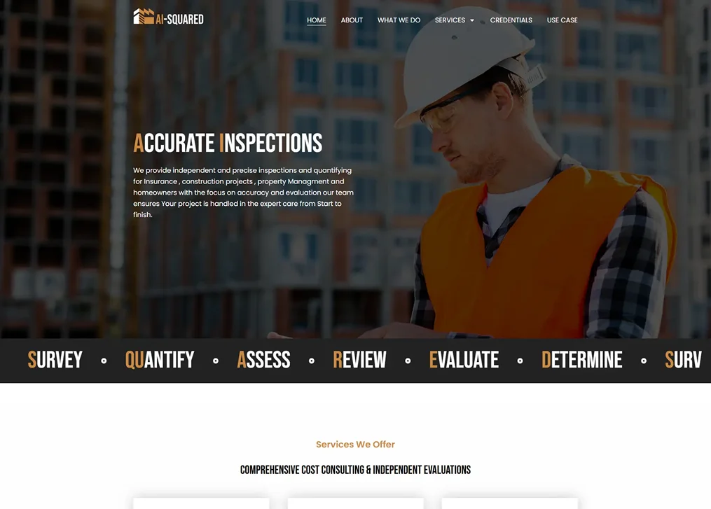 website development for ai squared