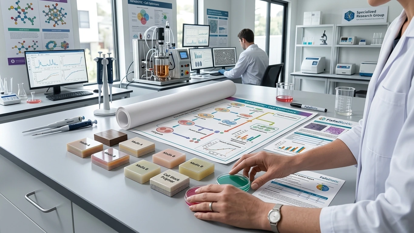 Health and wellness product packaging in a clean studio setting